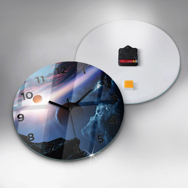 Okrúhle hodiny Veľká galaxia