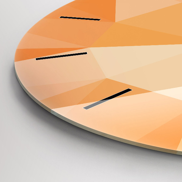 Okrúhle hodiny Abstraktné trojuholníky