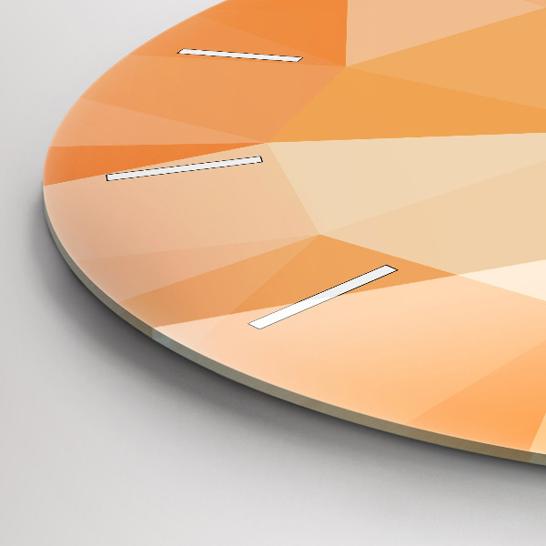 Okrúhle hodiny Abstraktné trojuholníky