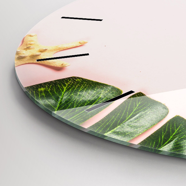 Okrúhle hodiny Letná nálada