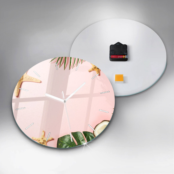 Okrúhle hodiny Letná nálada