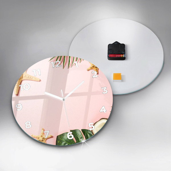 Okrúhle hodiny Letná nálada