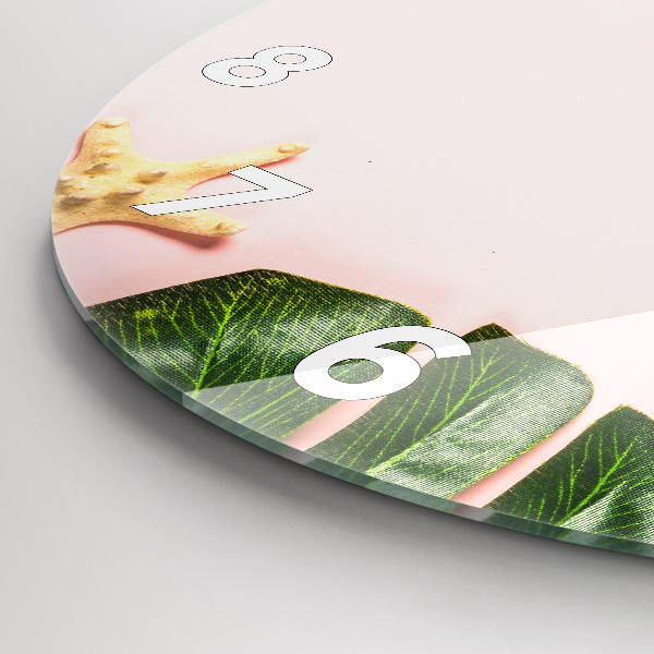 Okrúhle hodiny Letná nálada