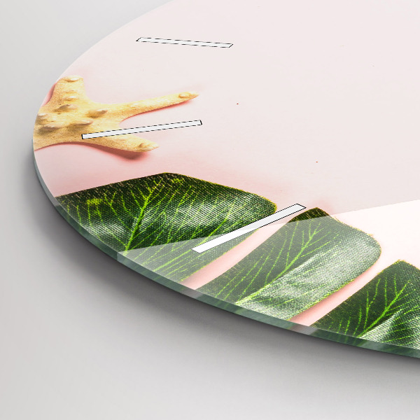 Okrúhle hodiny Letná nálada