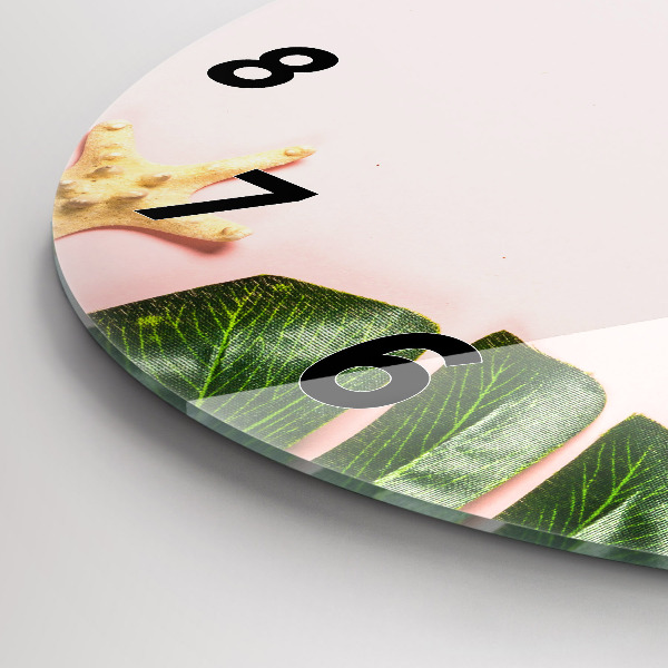 Okrúhle hodiny Letná nálada