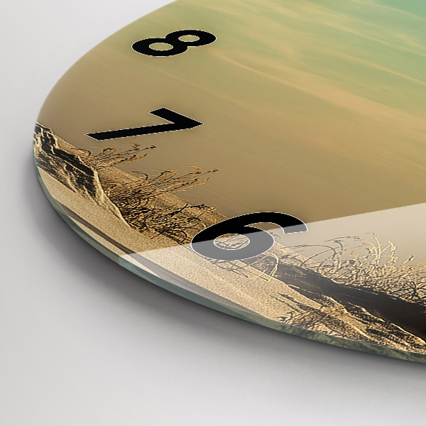 Okrúhle hodiny Slon na strome