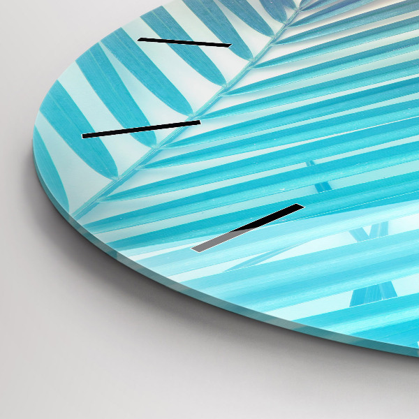 Okrúhle hodiny Tropická palma