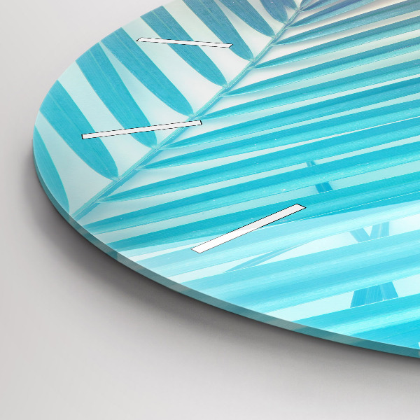 Okrúhle hodiny Tropická palma