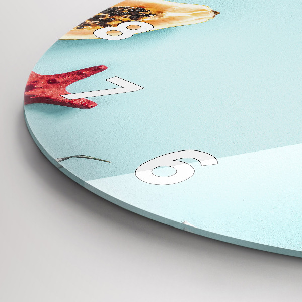 Okrúhle hodiny Prázdninové zloženie