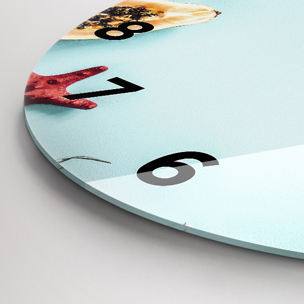 Okrúhle hodiny Prázdninové zloženie