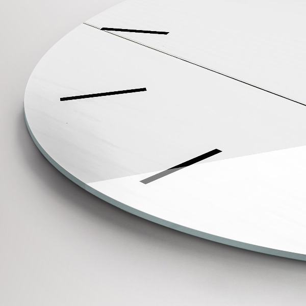 Okrúhle hodiny Domový nápis