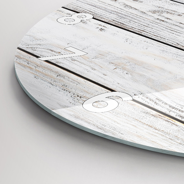 Okrúhle hodiny Maľované dosky