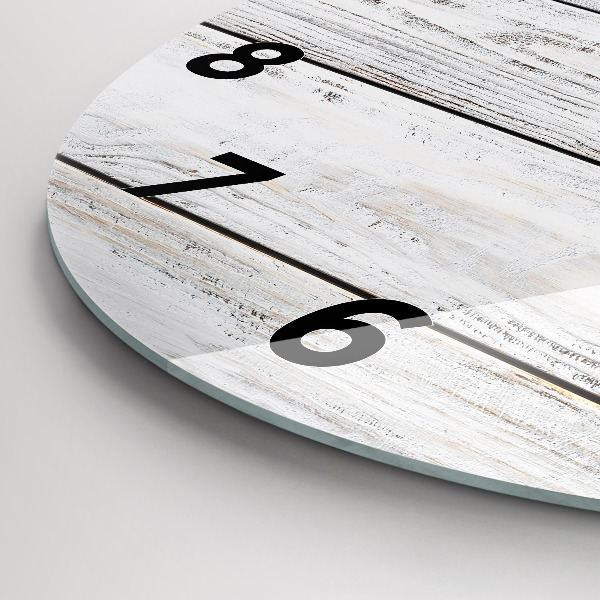 Okrúhle hodiny Maľované dosky