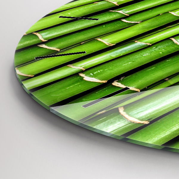 Okrúhle hodiny Ázijský bambus