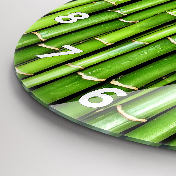 Okrúhle hodiny Ázijský bambus