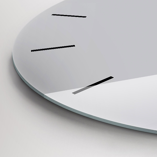 Okrúhle hodiny Svetlo šedá