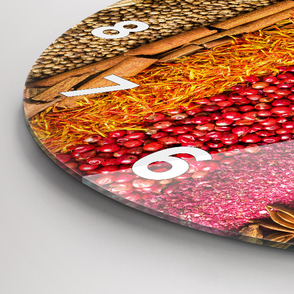 Okrúhle hodiny Riadky korenia