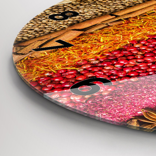 Okrúhle hodiny Riadky korenia