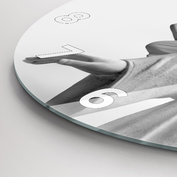 Okrúhle hodiny Stará socha anjela