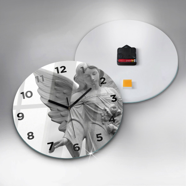 Okrúhle hodiny Stará socha anjela