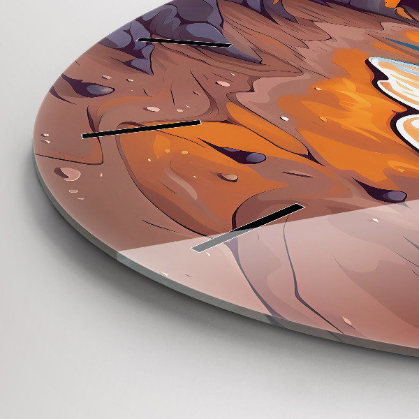 Okrúhle hodiny Rozprávkový oceán a slnko