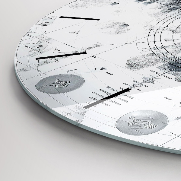 Okrúhle hodiny Kreslené hory