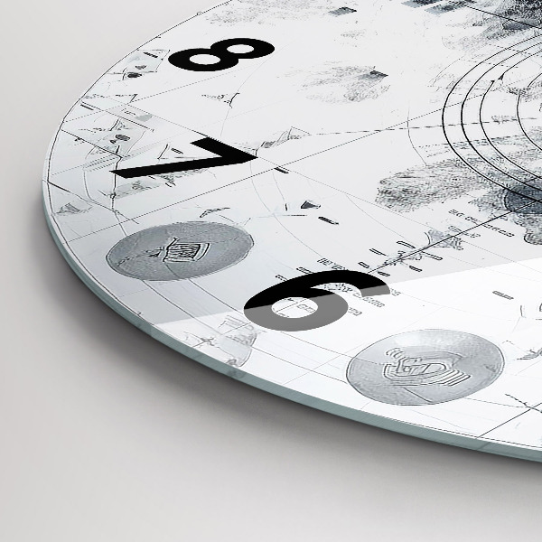 Okrúhle hodiny Kreslené hory