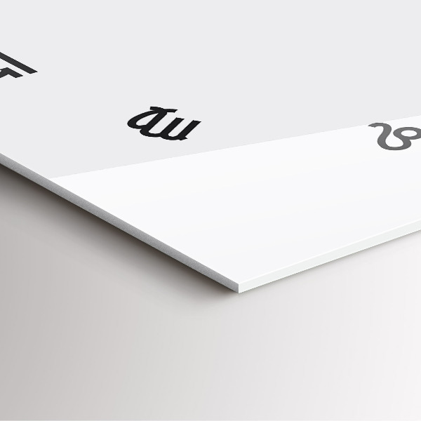 Štvorcové nástenné hodiny Minimalistické zverokruhy